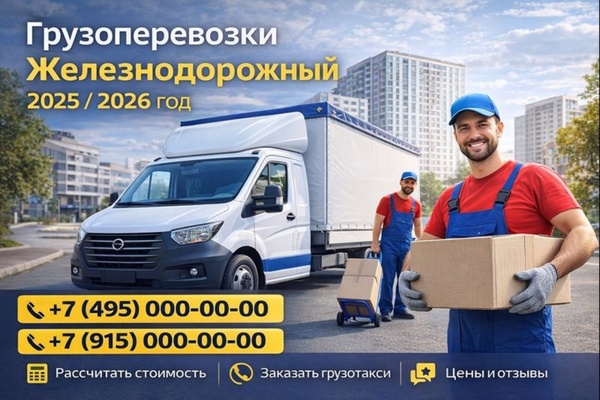 Грузоперевозки в городе Железнодорожный: особенности рынка, форматы услуг и тенденции 2025–2026 годов