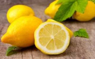 Гликемический индекс лимона