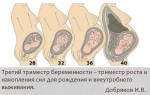 Болезни при беременности норма 3 триместр