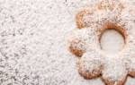 Можно ли заменить сахар сахарной пудрой