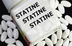 Какие лекарства относятся к статинам